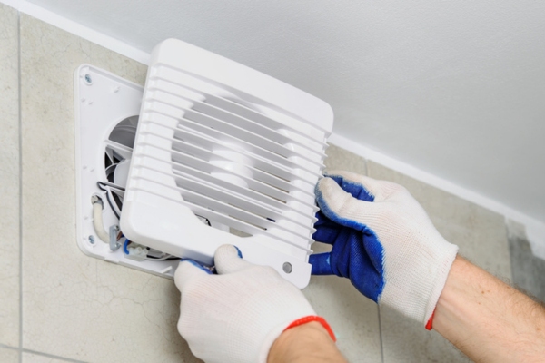 fixing bathroom ventilation fan for energy efficient home cooling