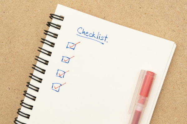 photo of checklist when waiting for an emergency air conditioner repair