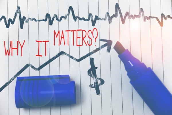 why it matters written using marker depicting significance of proper air conditioner temperature